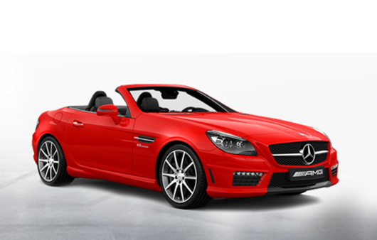 Mercedes-AMG SLK 55 HD Wallpaper